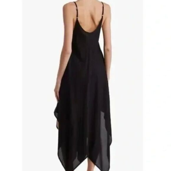 NWT ELAN Asymmetrical Dress Black Size Large - Picture 3 of 10